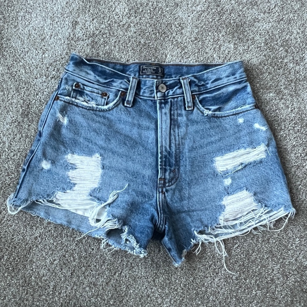 Abercrombie, high rise short, 25/0